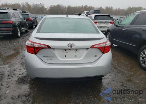 2015 Toyota Corolla L из США, поврежденный, VIN 2T1BURHE3FC380466